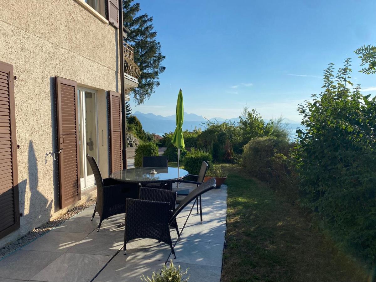 Lakeview Apartment-Lavaux Grandvaux Exteriör bild